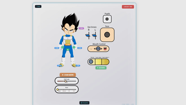 Interactive Mascot Preview